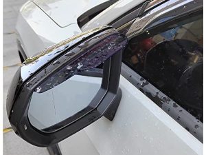 2Pack Car Rearview Mirror Rain Brow