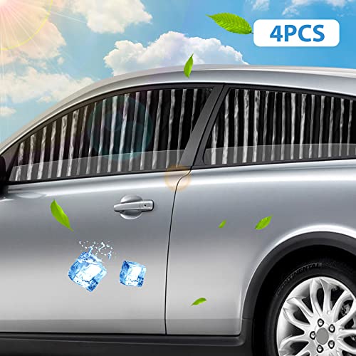 XCBYT Car Window Shades - 4 Pcs Car Curtains Window Covers Interior Full Priavcy Protection 100% Sun XCBYT Car Window Shades - 4 Pcs Car Curtains Window Covers Interior Full Priavcy Protection 100% Sun