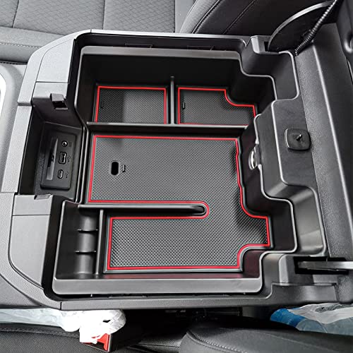 Full Size Center Console Organizer Tray Compatible with 2019-2022 Chevy Silverado/GMC Sierra 1500 and 2020-2022 2023 Silverado/Sierra 2500HD 3500HD Accessories -Full Console w/Bucket Seats ONLY Full Size Center Console Organizer Tray Compatible with 2019-2022 Chevy Silverado/GMC Sierra 1500 and 2020-2022 2023 Silverado/Sierra 2500HD 3500HD Accessories -Full Console w/Bucket Seats ONLY