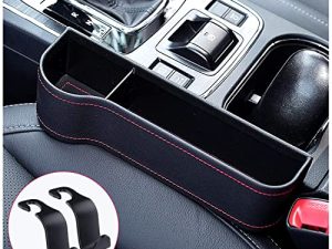Car Seat Gap Filler Organizer Between Front seat car Organizer and Storage Box