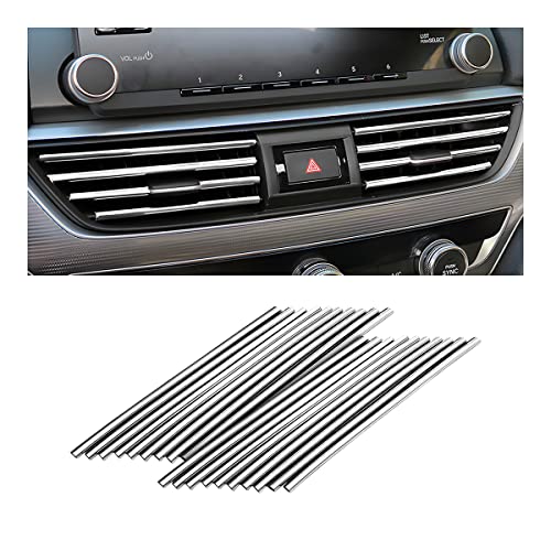 20 Pieces Car Air Conditioner Decoration Strip for Vent Outlet 20 Pieces Car Air Conditioner Decoration Strip for Vent Outlet