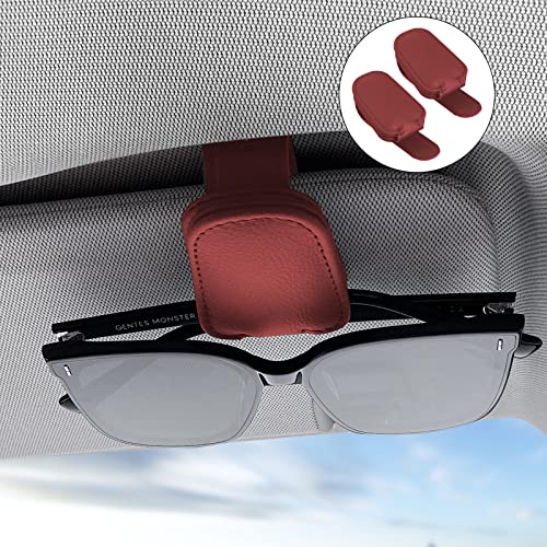 2 Pieces Sunglasses Holders for Car Sun Visor 2 Pieces Sunglasses Holders for Car Sun Visor