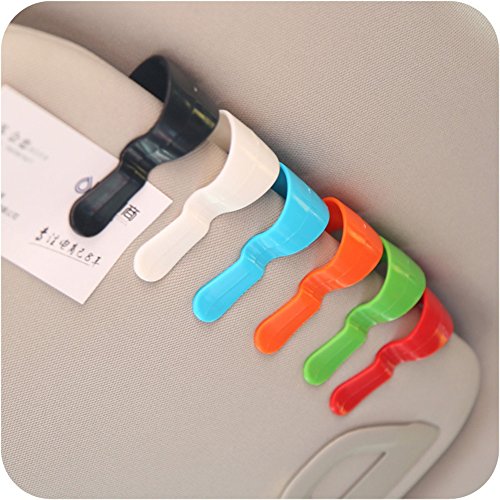 YOUNGFLY 4Pcs Multi-Purpose Car Vehicle Visor Accessories Sunglasses Glasses Card Pen Holder Ticket Clip Universal YOUNGFLY 4Pcs Multi-Purpose Car Vehicle Visor Accessories Sunglasses Glasses Card Pen Holder Ticket Clip Universal