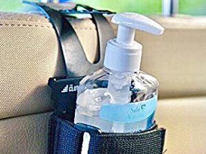 Hand Sanitizer Holder for Car - Accessory & Organizer Mounts Bottles to Dashboard