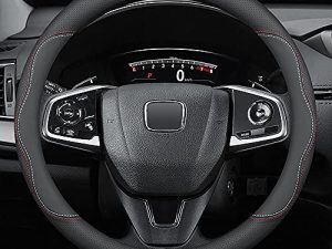 HAOTULE New Nappa Leather car Steering Wheel Cover