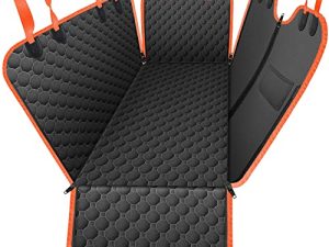 Mancro Dog Car Seat Cover for Back Seat