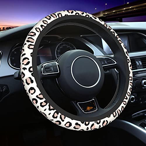 Leopard Print Steering Wheel Covers for Car Leopard Print Steering Wheel Covers for Car