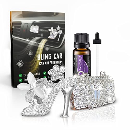 Zadin 2xPACK Bling Car Accessories For Women Zadin 2xPACK Bling Car Accessories For Women