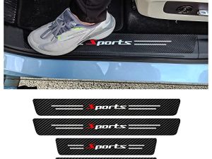 4PCS Car Door Sill Protector