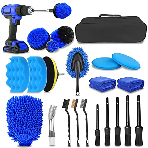 XCVBDE 24Pcs Car Detailing Kit XCVBDE 24Pcs Car Detailing Kit