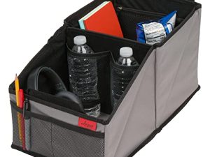 Lusso Gear Car Seat Organizer with Cup Holders for Front