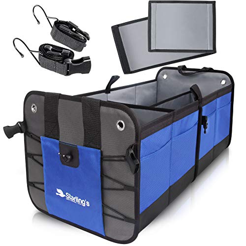 Starling's Car Trunk Organizer - Durable Storage SUV Cargo Organizer Adjustable Starling's Car Trunk Organizer - Durable Storage SUV Cargo Organizer Adjustable