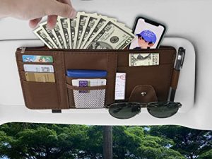 SEMBEM Car Sun Visor Organizer