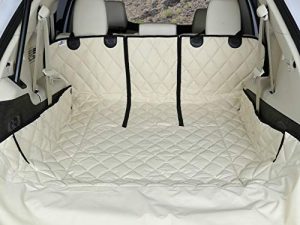 4Knines SUV Cargo Liner for Fold Down Seats - 60/40 Split and Armrest Pass-Through Compatible - USA Based Company (Small
