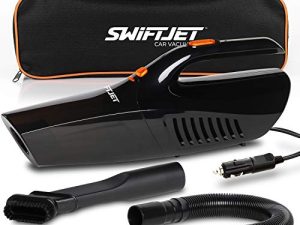 SwiftJet Car Vacuum Cleaner - Mini Car Vacuum - Car Cleaning - Automotive Vacuum - Car Accessories - Aspiradora para Carro o Accesorios para Carro - Men & Women Car Detailing
