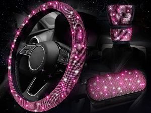 Bling Car Accessories for Women Interior Cute Set