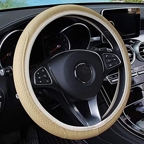 Leather Car Steering Wheel Cover Leather Car Steering Wheel Cover