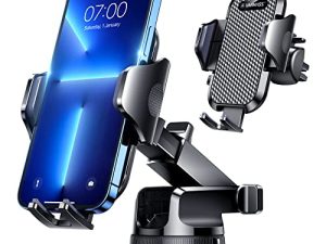 [Upgraded] VANMASS Universal Car Phone Mount [Super Suction Cup] Dashboard Phone Holder Stand