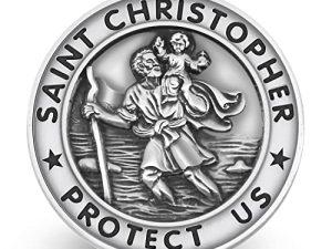 AKITSUMA Saint Christopher Visor Clip