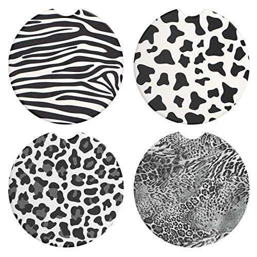 Vaincre 4 Pack Car Coasters for Drinks Absorbent Vaincre 4 Pack Car Coasters for Drinks Absorbent