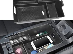 MARCHFA Center Console Organizer Tray Compatible for 2018 2019 2020 2021 2022 2023 Chevy Equinox Accessories Armrest Tray Organizer Insert Secondary Storage Box