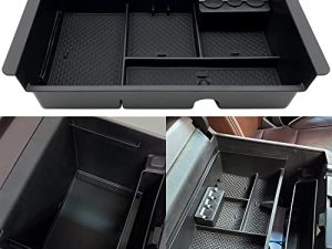 JOJOMARK Center Console Organizer Tray Compatible with 2014-2018 GMC Sierra Accessories