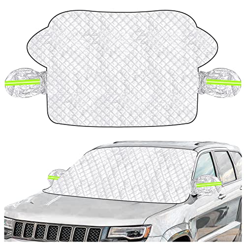 Magnetically Mounted Car Winshield Cover for Ice and Snow Magnetically Mounted Car Winshield Cover for Ice and Snow