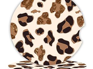 Absorbent Car Coasters 2 Pack for Women