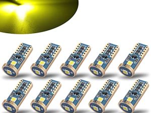 iBrightstar Newest Extremely Bright Wedge T10 168 194 LED Bulbs for Car Interior Dome Map Door Courtesy License Plate Lights
