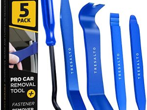 Tresalto Auto Trim Removal Tool Set (No Scratch Plastic Pry Tool Kit) Auto Trim Tool Kit Car Tools