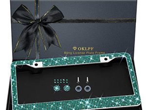 Bling License Plate Frame for Women