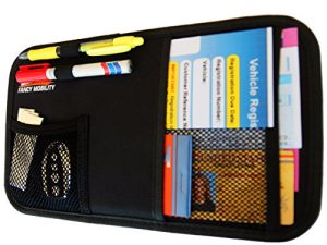 Fancy Mobility Car Sun Visor Organizer - Auto Accessories Document Holder - Car