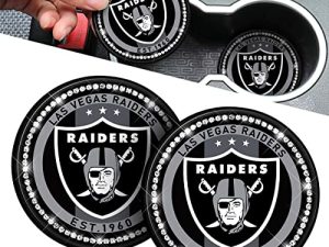 2pcs Suit of Raiders Car Cup Holder Coasters