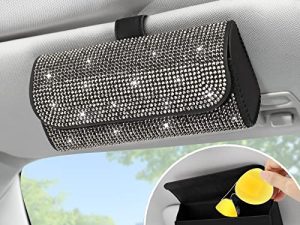 Accmor Bling Glasses Holder for Car Sun Visor