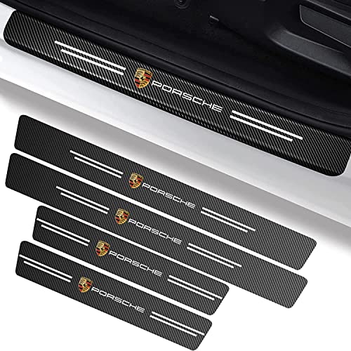 Car Door Sill Protector for Porsche Panamera Cayenne Macan Boxster Taycan Cayman 718 911 Car Door Sill Protector for Porsche Panamera Cayenne Macan Boxster Taycan Cayman 718 911