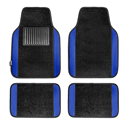 FH Group F14407BLUE Universal Fit Premium Carpet Blue Automotive Floor Mats fits most Cars FH Group F14407BLUE Universal Fit Premium Carpet Blue Automotive Floor Mats fits most Cars