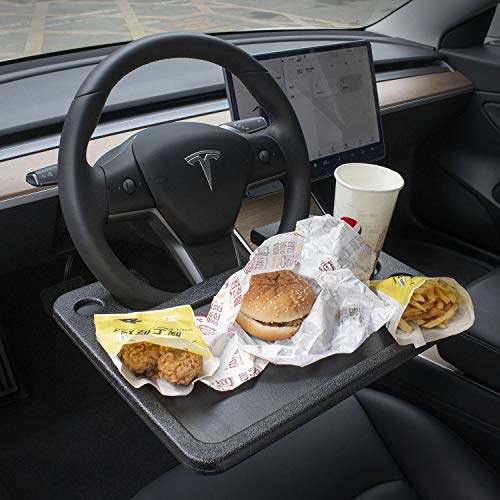 CarQiWireless Tesla Model 3 Model Y S X Auto Steering Wheel Desk Car Table Steering Wheel Tray for Laptop CarQiWireless Tesla Model 3 Model Y S X Auto Steering Wheel Desk Car Table Steering Wheel Tray for Laptop