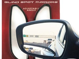 Blind Spot Mirrors Long Design Car Mirror for Blindspot by Utopicar Car Accessories | Automotive Rear View Door Mirrors | Stick-on mirror (2pack)