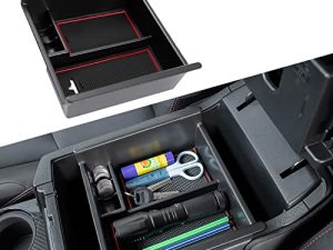 JDMCAR Center Console Organizer Compatible with Toyota 4Runner Accessories 2010-2023 and Kia Telluride (2020-2023)