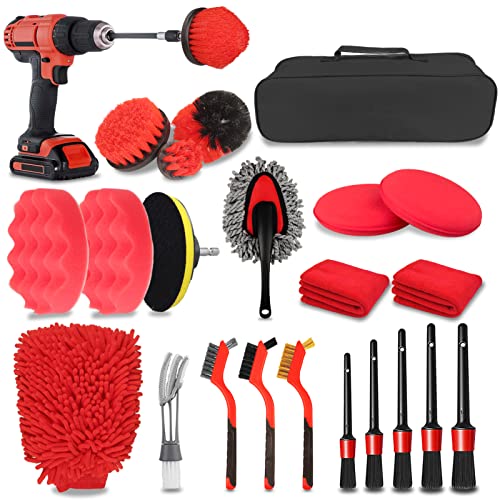 XCVBDE 24Pcs Car Detailing Kit XCVBDE 24Pcs Car Detailing Kit