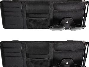 2 Packs Car Sun Visor Organizer