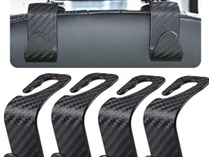 Smeyta Car Hook for Purses and Bags 4 Packs