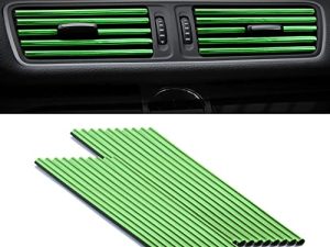 SINGARO 20 Pieces Car Air Conditioner Air Outlet Decorative Strips