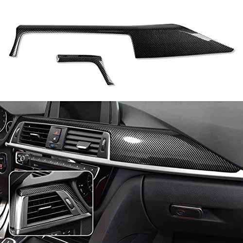 Car Dashboard Cover Panel Sticker Carbon Color ABS Decal Trim fits for BMW 3 4 Series F30 F31 F34 3GT F32 F33 F36 Accessories Car Dashboard Cover Panel Sticker Carbon Color ABS Decal Trim fits for BMW 3 4 Series F30 F31 F34 3GT F32 F33 F36 Accessories