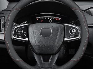 HAOTULE New Nappa Leather car Steering Wheel Cover
