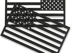 UYYE 3D American Flag Emblem Decal Cut-Out