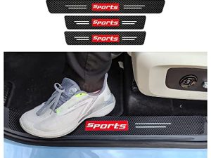 4PCS Car Door Sill Protector