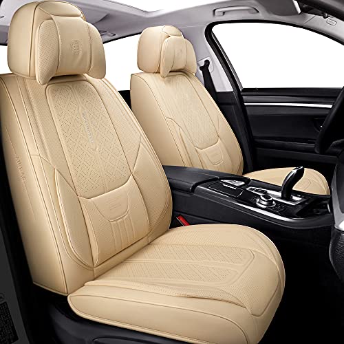 NS YOLO Full Coverage Faux Leather Car Seat Covers Universal Fit for Cars NS YOLO Full Coverage Faux Leather Car Seat Covers Universal Fit for Cars