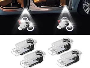LED Car Door Lights Logo Projector Courtesy Laser Welcome Lights Accessories for A1 A3 A4 A5 A6 A7 A8 B5 B6 B7 B8 C5 C6 C7 Q3 Q5 Q7 TT 8V R8 8L 8P (4)