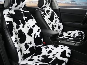 Black Panther Fuzzy Faux Fur Car Seat Cover